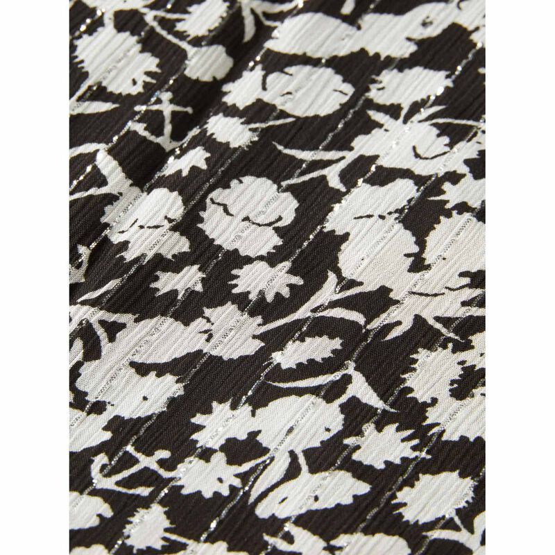 Scotch & Soda Midi Dress With Draped Knot Detail image number 2